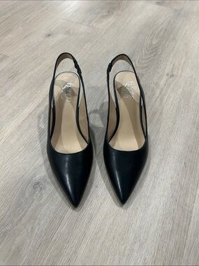 Franco Sarto Sling Back Pointed Toe Wedges